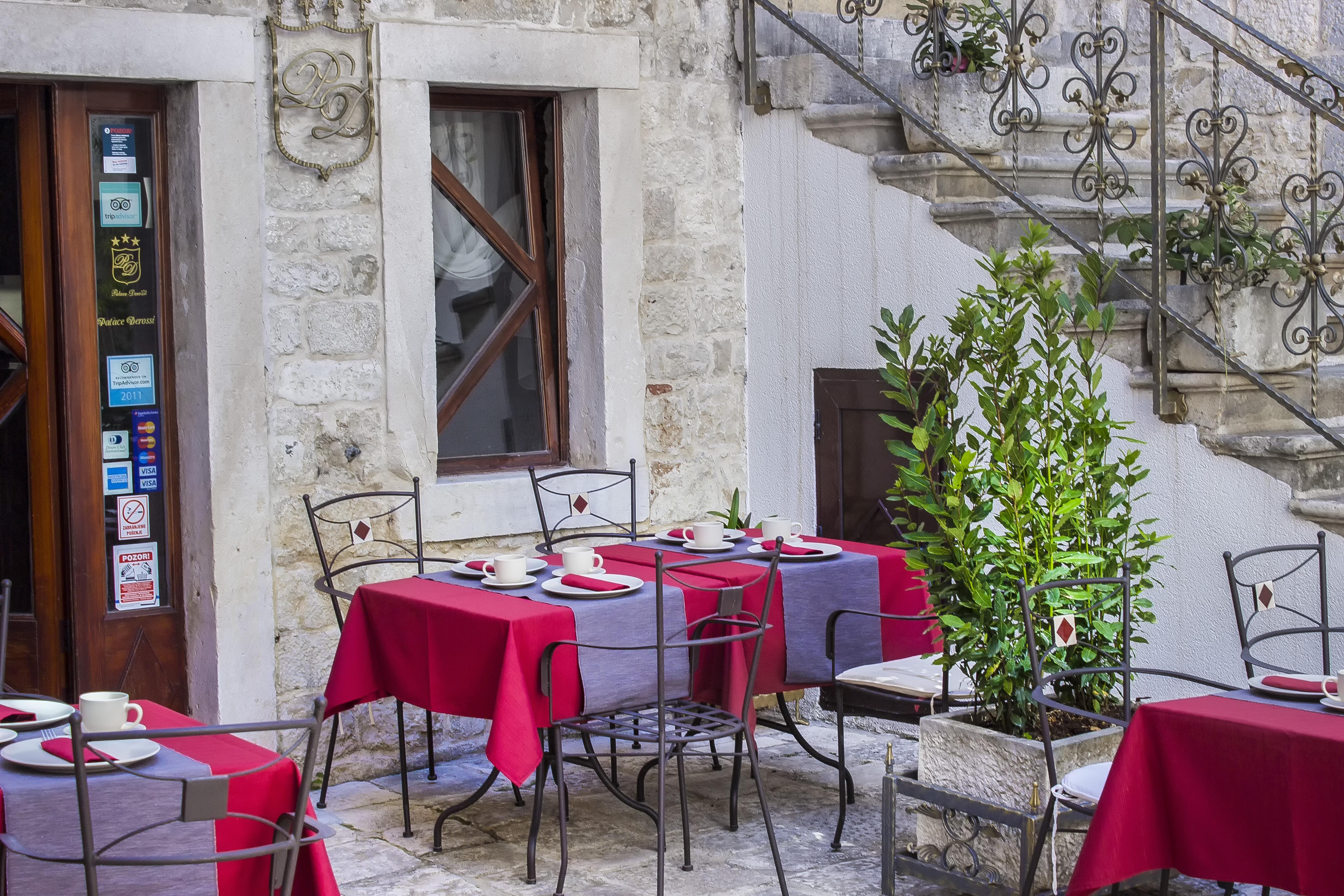 Palace Derossi Trogir Bagian luar foto